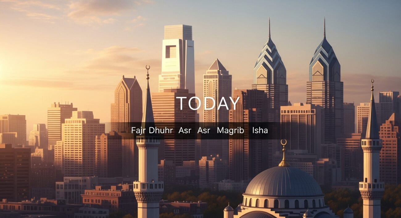 Islamic Prayer Time in Philadelphia